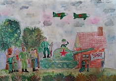 Конкурс рисунка "Весна Победы" 2015